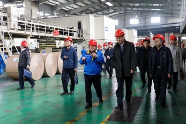 国家邮政局赵民一行莅临6686体育入口调研快递包装绿色治理试点工作