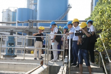 浙江省生态环境厅一行到莅临6686体育入口考察指导