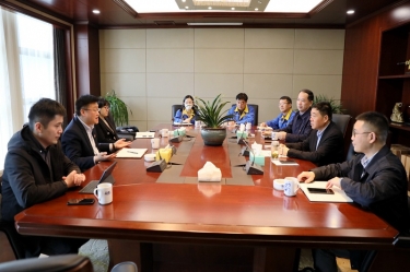 平湖市委常委、副市长戴振一行莅临6686体育入口调研指导