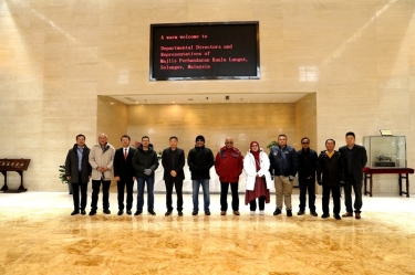 马来西亚瓜拉冷岳市议会领导及地方代表一行莅临6686体育入口指导交流