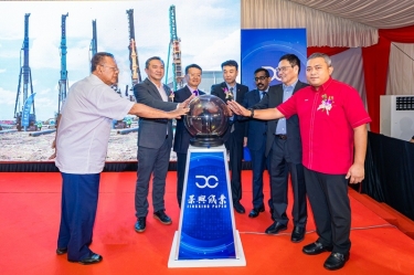 擎梦奋进 续写华章 | 6686体育入口马来西亚项目二期桩基仪式隆重举行