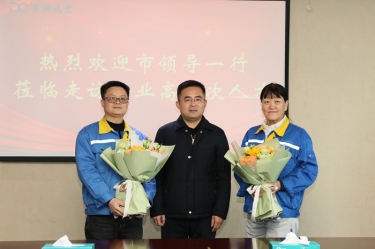 新春送暖 政企同心 | 平湖市领导走访6686体育入口高层次人才、困难职工、劳动模范