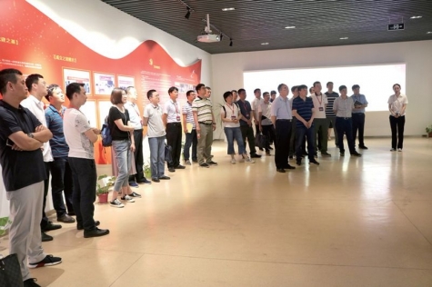 中国烟草总公司合肥设计院党组来6686体育入口交流党建工作